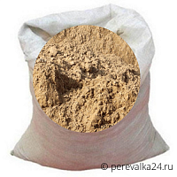 Песок карьерный мелкий фракция 1,2-1,7 в мешках 50 кг