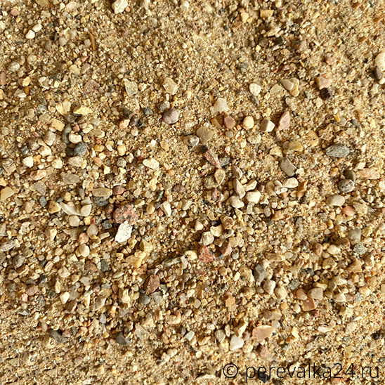 Песок мытый крупный фракция 2,5-3,0 навалом от 20 куб.