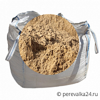 Песок карьерный мелкий фракция 1,2-1,7 в Биг-Бэг 1000 кг